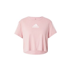 ADIDAS SPORTSWEAR Funkční tričko  světle růžová / bílá