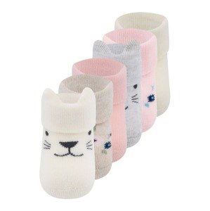 EWERS Ponožky  béžová / šedá / růžová / černá / barva bílé vlny