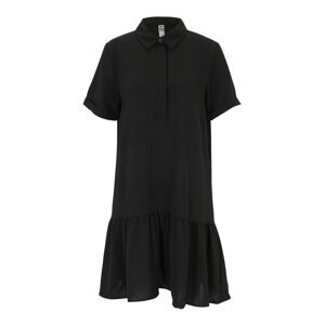 JDY Tall Košilové šaty  černá