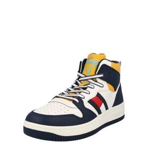 Tommy Jeans Kotníkové tenisky  námořnická modř / bílá / tmavě žlutá / červená / tyrkysová