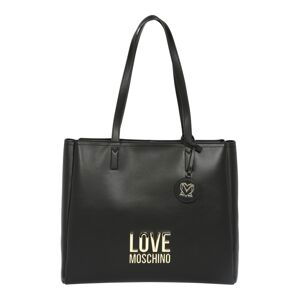 Love Moschino Nákupní taška  černá / zlatá