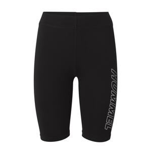 Hummel Sportovní kalhoty 'Maja'  černá / bílá