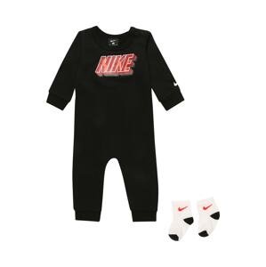 Nike Sportswear Overal  černá / bílá / mix barev