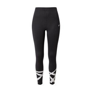 ASICS Sportovní kalhoty 'TIGER'  černá / bílá