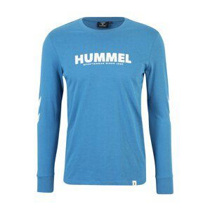 Hummel Funkční tričko 'Legacy'  modrá / bílá