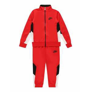 Nike Sportswear Joggingová souprava  červená / bílá / černá