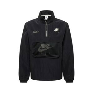 Nike Sportswear Přechodná bunda  černá / bílá