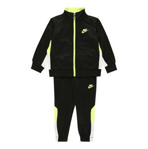 Nike Sportswear Joggingová souprava  černá / limone / bílá