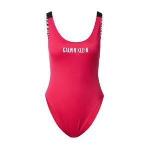 Calvin Klein Swimwear Plavky  pitaya / černá / bílá