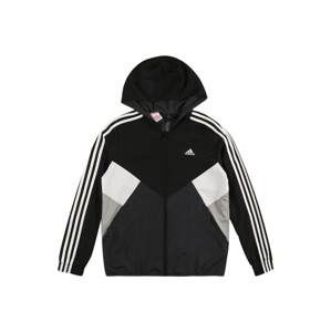 ADIDAS SPORTSWEAR Sportovní mikina  béžová / černá / bílá