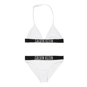 Calvin Klein Swimwear Bikiny  světle šedá / černá / bílá