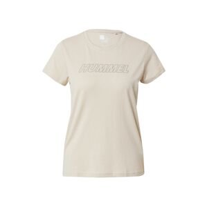 Hummel Funkční tričko  šedá / režná / bílá