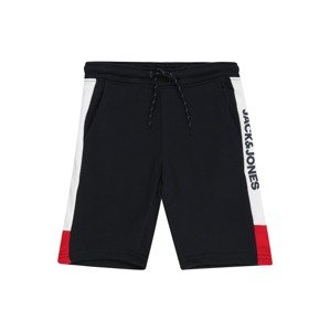 Jack & Jones Junior Kalhoty  červená / černá / bílá