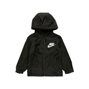 Nike Sportswear Přechodná bunda  černá / bílá