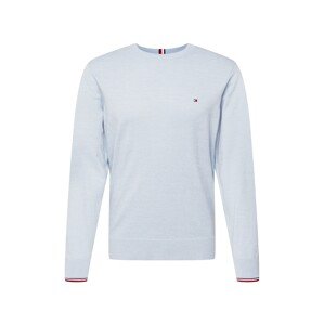 TOMMY HILFIGER Svetr  námořnická modř / pastelová modrá / červená / bílá