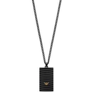 Emporio Armani Kette  černá / zlatá