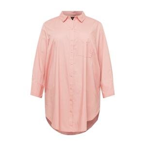 Zizzi Košilové šaty  růžová