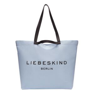 Liebeskind Berlin Nákupní taška 'Aurora'  světlemodrá / černá