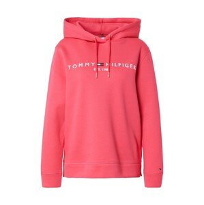 TOMMY HILFIGER Mikina  pink / námořnická modř / bílá / ohnivá červená