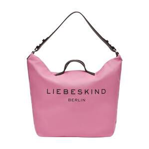 Liebeskind Berlin Nákupní taška  černá / světle růžová