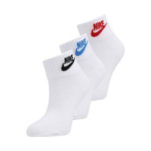 Nike Sportswear Ťapky  modrá / červená / černá / bílá