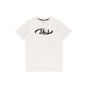 Jack & Jones Junior Tričko  černá / bílá