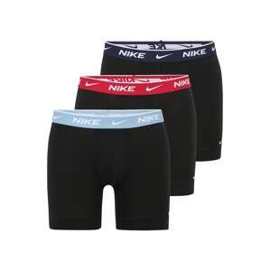 NIKE Sportovní spodní prádlo  černá / bílá / světlemodrá / ohnivá červená / tmavě modrá
