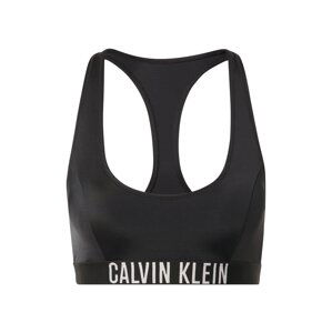 Calvin Klein Swimwear Horní díl plavek  černá / bílá