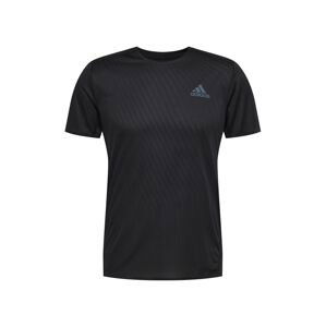 ADIDAS PERFORMANCE Funkční tričko 'ADIZERO SPEED'  černá / bílá