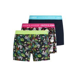 JACK & JONES Boxerky 'MELTING SKULL'  mix barev / černá / námořnická modř