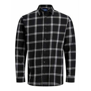 Jack & Jones Plus Košile  černá / krémová