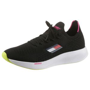 TOMMY HILFIGER Slip on boty  tmavě modrá / pink / červená / černá / bílá