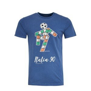 Recovered Tričko 'FIFA World Cup 1990'  modrá / mix barev
