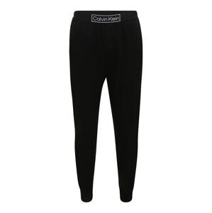 Calvin Klein Underwear Pyžamové kalhoty  černá / bílá