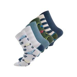 EWERS Ponožky  světlemodrá / tmavě modrá / světle šedá / tmavě zelená