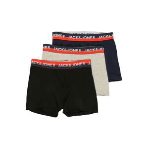 Jack & Jones Junior Spodní prádlo 'REWIND'  modrá / šedý melír / černá / červená / bílá