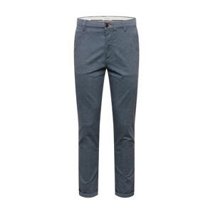 JACK & JONES Chino kalhoty 'Marco'  chladná modrá / okrová