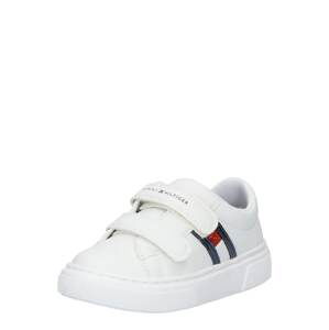 TOMMY HILFIGER Tenisky  bílá / marine modrá / červená