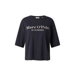 Marc O'Polo Tričko  béžová / tmavě modrá