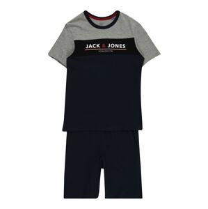 Jack & Jones Junior Sada  námořnická modř / šedý melír / černá / krvavě červená