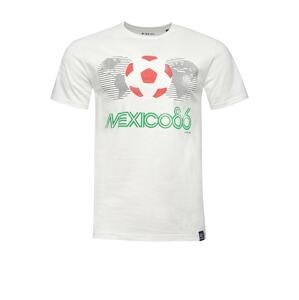 Recovered Tričko 'Fifa World Cup 1986'  zelená / červená / černá / bílá
