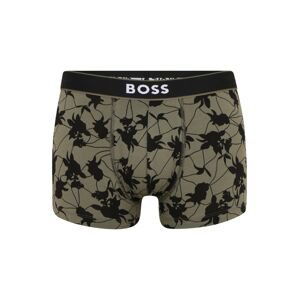 BOSS Casual Boxerky  khaki / černá / bílá