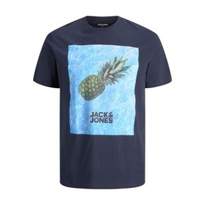 Jack & Jones Plus Tričko  tmavě modrá / mix barev