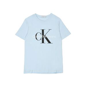 Calvin Klein Jeans Tričko  světlemodrá / černá / bílá