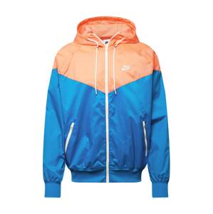 Nike Sportswear Funkční bunda  modrá / oranžová / bílá