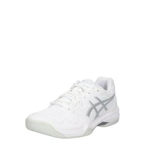 ASICS Sportovní boty 'GEL-DEDICATE 7'  bílá / stříbrně šedá
