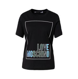 Love Moschino Tričko  černá / bílá / světlemodrá / zelená / modrá