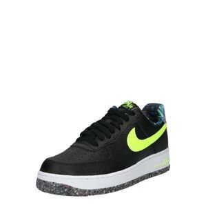 Nike Sportswear Tenisky 'Air Force 1'  černá / svítivě zelená