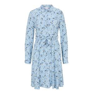 Selected Femme Petite Košilové šaty  noční modrá / pastelová modrá / světlemodrá