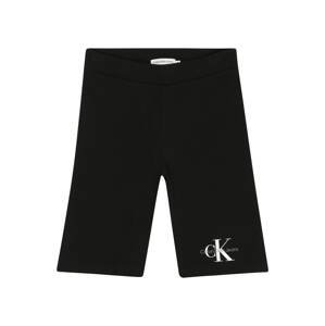 Calvin Klein Jeans Legíny  šedá / černá / bílá